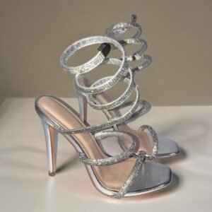 Zapatilla Tacón aguja Spiral