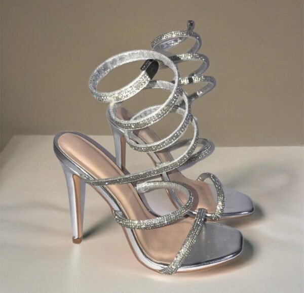 Zapatilla Tacón aguja Spiral