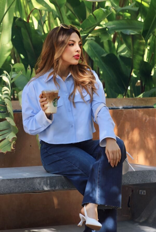Camisa Sky Blue