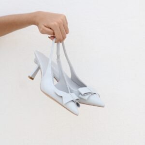 Zapatilla Stiletto con Moño