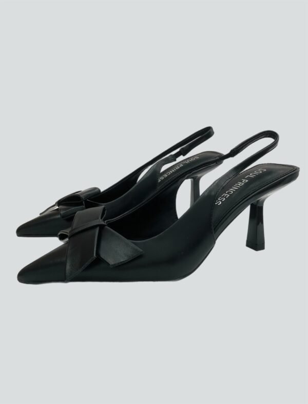 Zapatilla Stiletto con Moño - Imagen 4