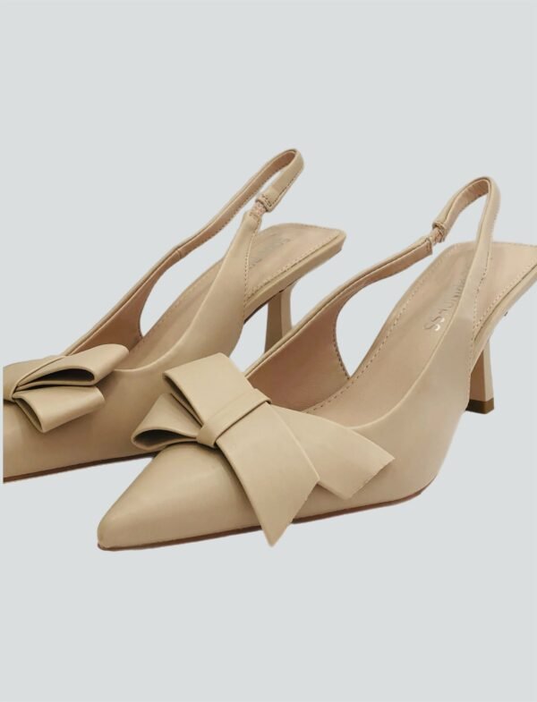 Zapatilla Stiletto con Moño - Imagen 8