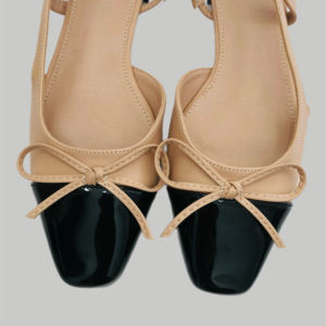 Flats Balerina punta charol