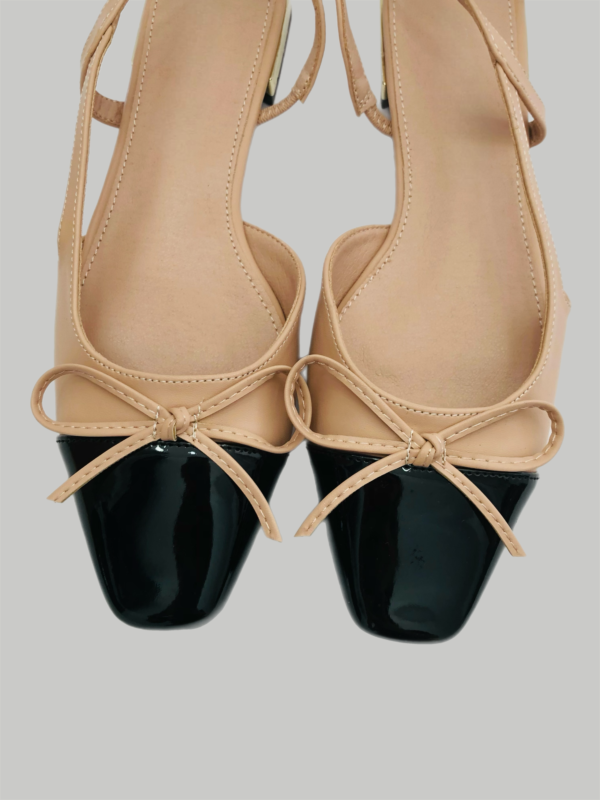 Flats Balerina punta charol