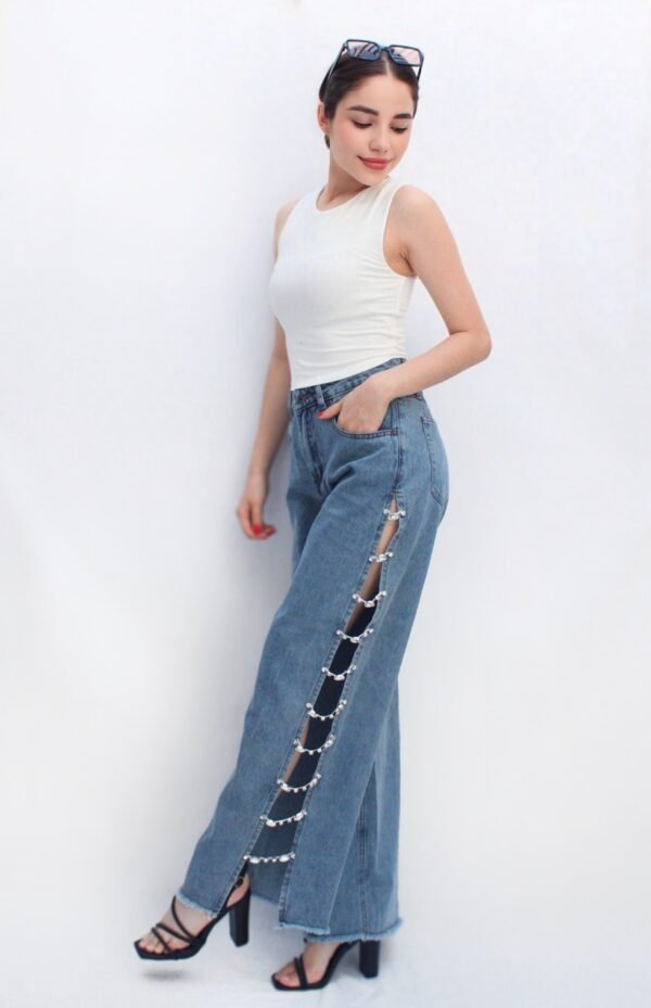Jeans Denim Swarosky