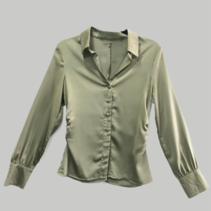 Camisa satén drapped