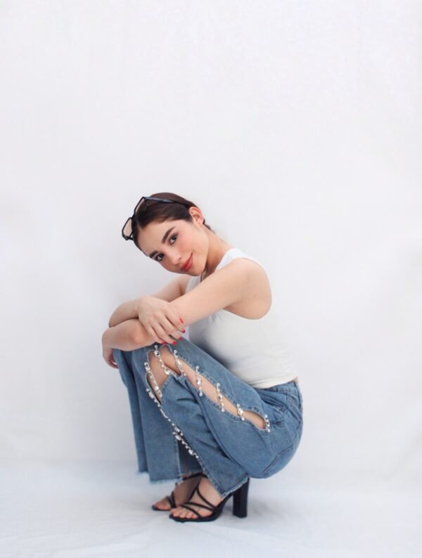 Jeans Denim Swarosky - Imagen 2