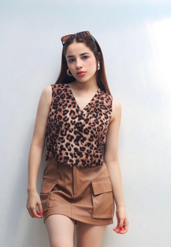 Chaleco Animal Print