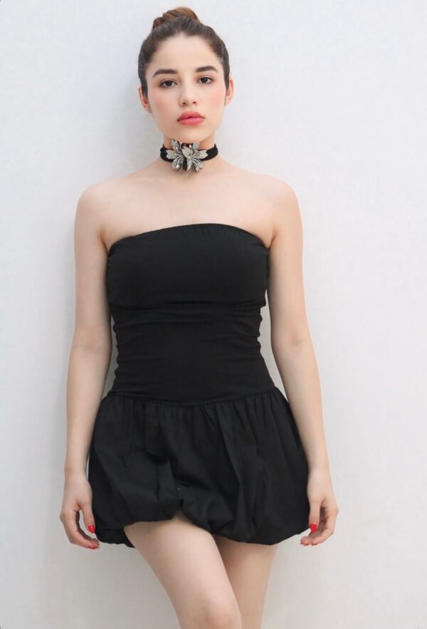 Vestido Globo Strapple