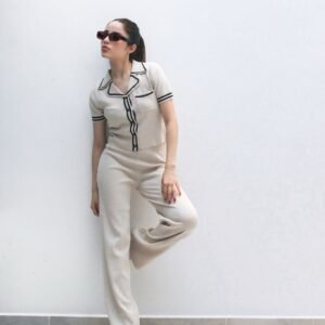 Set  Blusa+Pantalon tejido de Punto