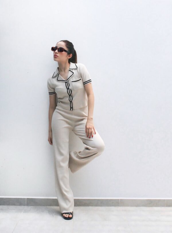 Set  Blusa+Pantalon tejido de Punto