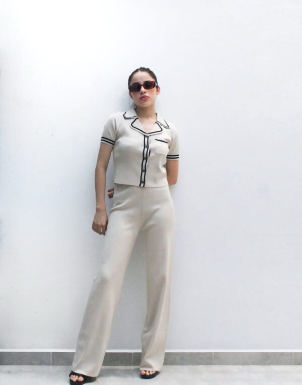 Set  Blusa+Pantalon tejido de Punto - Imagen 2