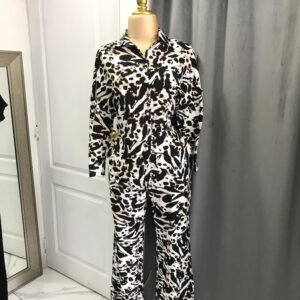 Set animal print Camisa+Pantalon