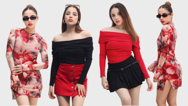 Vestido Floral Red - Imagen 3