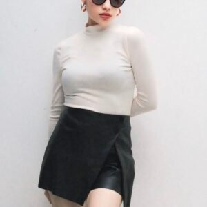 Falda Short Vinipiel