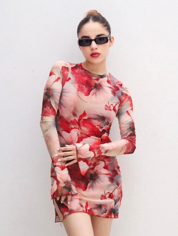Vestido Floral Red