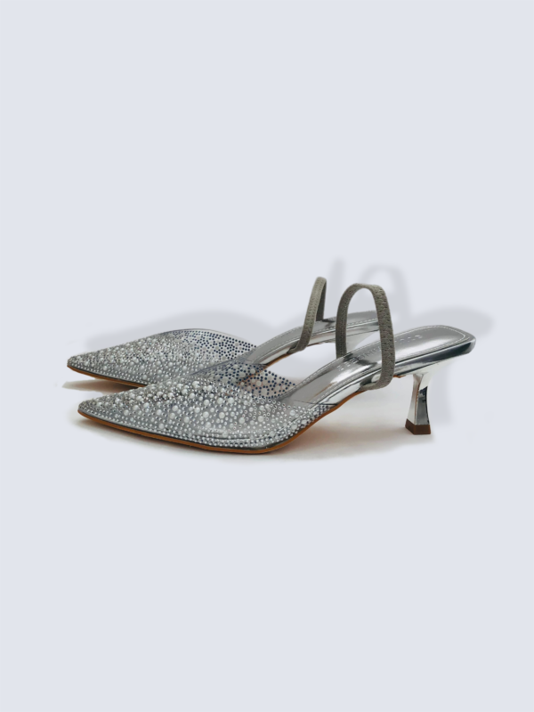 Zapatillas Stiletto swarosky / Clear - Imagen 4
