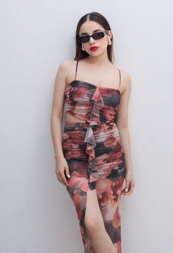 Set Top+Falda Mesh Olan - Imagen 2